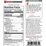 Remedy Nutrition Facts